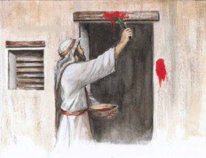 Le peuple d’Israël, épargné grâce au sang de l'agneau