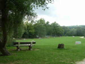 Espace vert de la base de Cergy